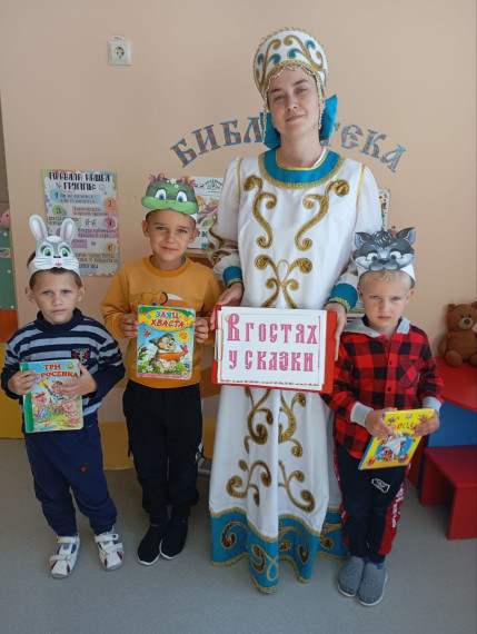 Сегодня в нашей дошкольной группе прошла интересная встреча..
